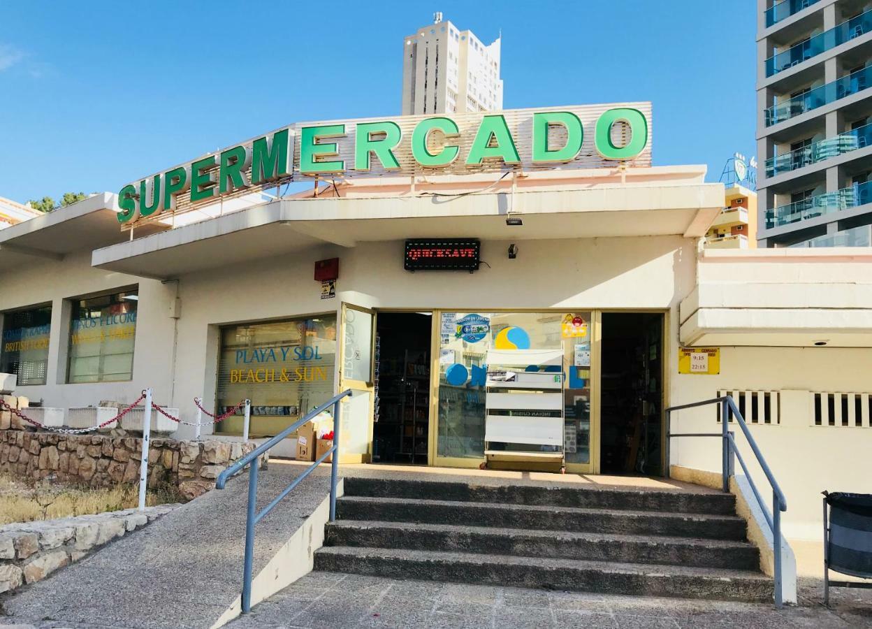 Inlesa Vistas Al Mar Apartment Benidorm Bagian luar foto