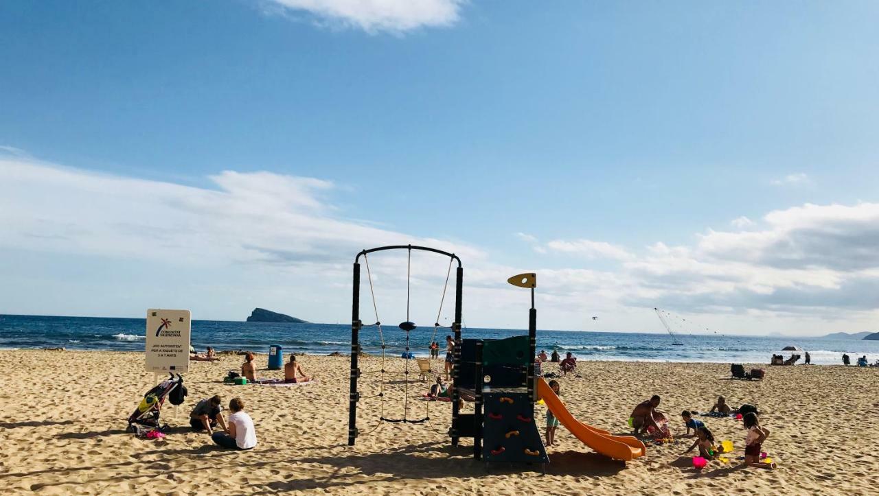 Inlesa Vistas Al Mar Apartment Benidorm Bagian luar foto